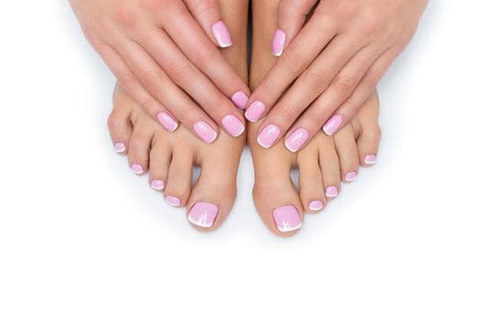 Simplen Naildesign mit Gellack