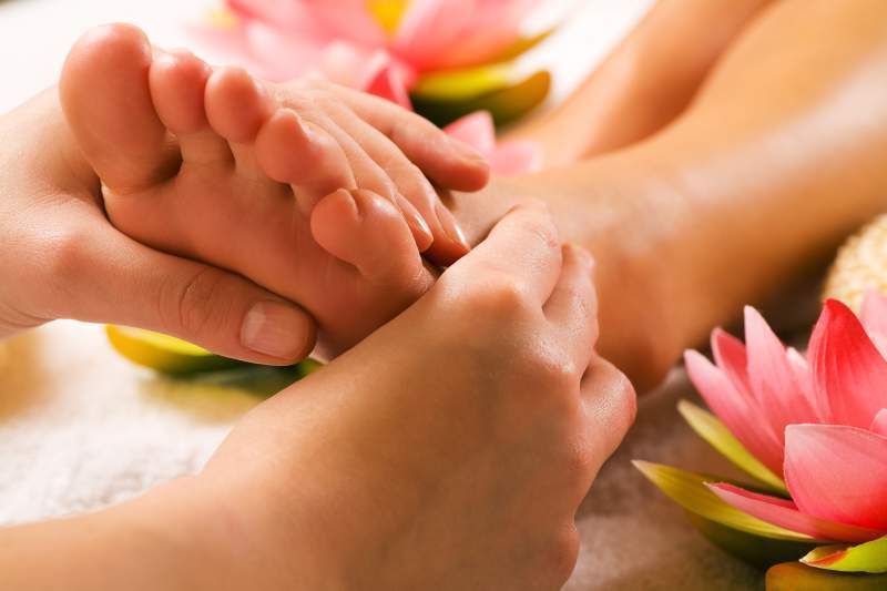 Fussmassage